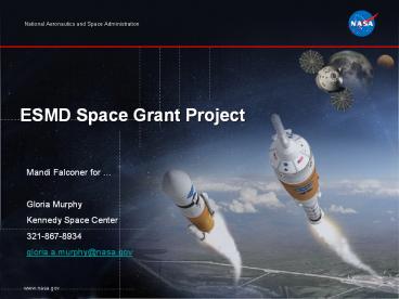 ESMD Space Grant Project