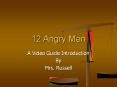 12 Angry Men PowerPoint PPT Presentation