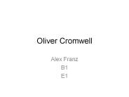 Oliver Cromwell