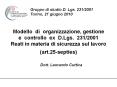 Modello di organizzazione, gestione e controllo ex D.Lgs. 231/2001 Reati in materia di sicurezza sul lavoro (art.25-septies) PowerPoint PPT Presentation