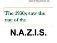 The 1930s saw the rise of the PowerPoint PPT Presentation