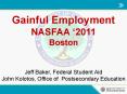 Gainful Employment PowerPoint PPT Presentation