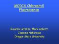 MODIS Chlorophyll Fluorescence PowerPoint PPT Presentation