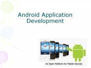 Android Application Development