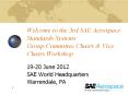 Welcome to the 3rd SAE Aerospace Standards Systems Group/Committee Chairs PowerPoint PPT Presentation