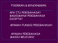 APA ITU PERIBAHASA?   BAGAIMANA PERIBAHASA  DICIPTA? PowerPoint PPT Presentation