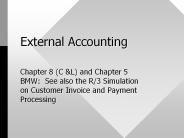 External Accounting