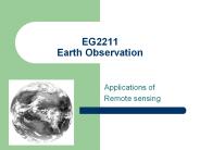 EG2211 Earth Observation