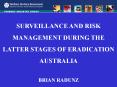 SURVEILLANCE AND RISK PowerPoint PPT Presentation