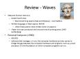 Review - Waves PowerPoint PPT Presentation