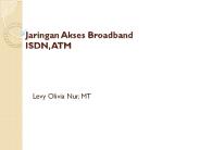 Jaringan Akses Broadband ISDN, ATM
