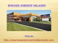 howard johnson orlando