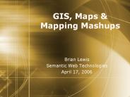 GIS, Maps