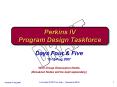Perkins IV Program Design Taskforce PowerPoint PPT Presentation