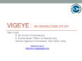 Vigeye : An Indian Case Study PowerPoint PPT Presentation