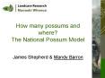 How many possums and where? The National Possum Model PowerPoint PPT Presentation