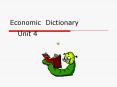 Economic Dictionary PowerPoint PPT Presentation