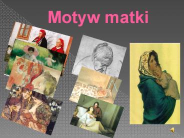 Motyw matki