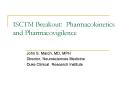 ISCTM Breakout: Pharmacokinetics and Pharmacovigilence PowerPoint PPT Presentation