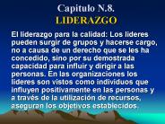 Capitulo N.8. LIDERAZGO