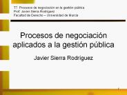 Procesos de negociaci