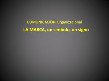 COMUNICACI