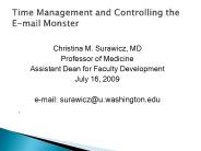 Christina M. Surawicz, MD
