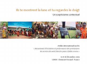 Ils te montrent la lune et tu regardes le doigt