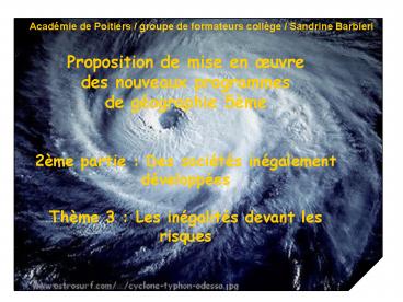 Proposition de mise en 