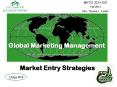 Global Marketing Management  Market Entry Strategies PowerPoint PPT Presentation
