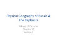 Physical Geography of Russia