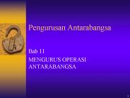 Pengurusan Antarabangsa