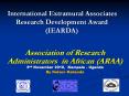 International Extramural Associates Research Development Award (IEARDA) PowerPoint PPT Presentation