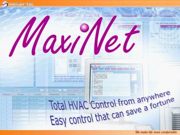 Total HVAC Control from anywhere