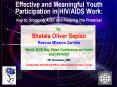 Effective and Meaningful Youth Participation in HIV/AIDS Work: Key to Stopping AIDS and Keeping the Promise! PowerPoint PPT Presentation