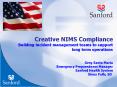 Creative NIMS Compliance Building incident management teams to support long term operations PowerPoint PPT Presentation
