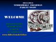 2012-2013 TIMBERWOLF FRESHMAN PARENT NIGHT PowerPoint PPT Presentation
