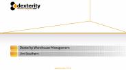 Dexterity WMS v3