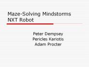 Maze-Solving Mindstorms NXT Robot