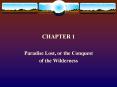 Paradise Lost, or the Conquest PowerPoint PPT Presentation