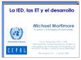 La IED, las ET y el desarrollo PowerPoint PPT Presentation