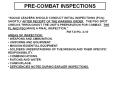 PRE-COMBAT INSPECTIONS PowerPoint PPT Presentation