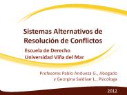 Sistemas Alternativos de Resoluci