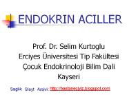 ENDOKRIN ACILLER