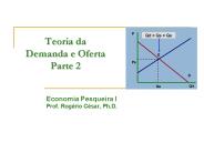 Teoria da Demanda e Oferta Parte 2