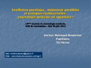 Souffrance psychique ,