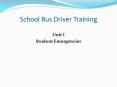 School Bus Driver Training PowerPoint PPT Presentation