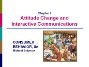 Chapter 8 Attitude Change and Interactive Communications