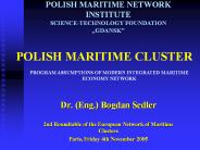 POLISH MARITIME CLUSTER