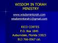 WISDOM IN TORAH MINISTRY PowerPoint PPT Presentation